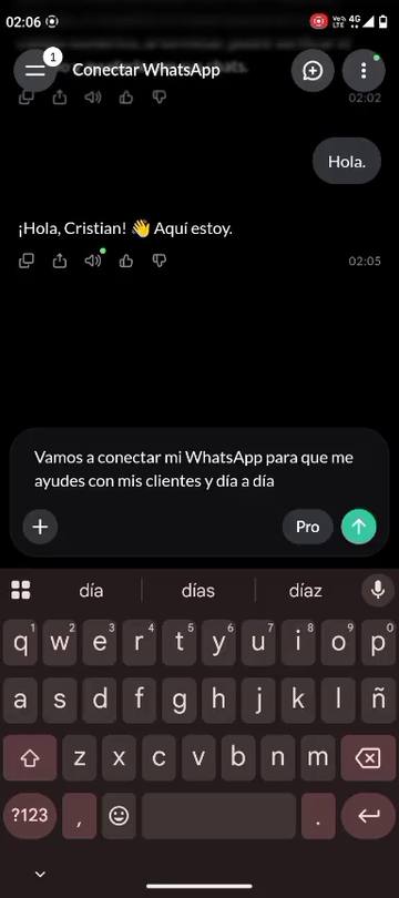 Portada del paso 2: Conectar WhatsApp